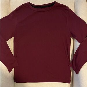 Old Navy Kids Long Sleeve Tee - Burgundy